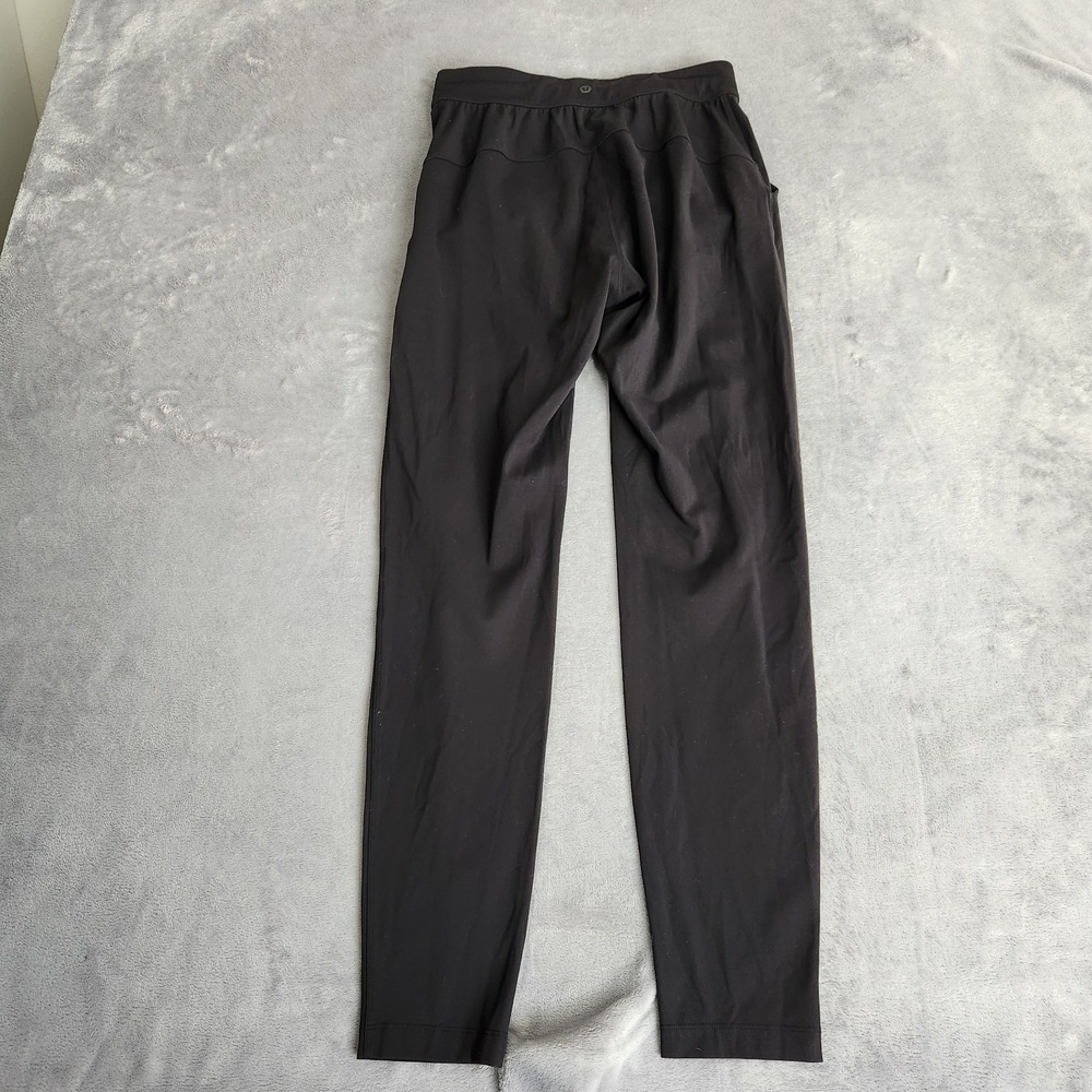 Lululemon Dropt‎ Pant 4 Black Full-On Luxtreme High Rise Travel Jogger X1041 - Picture 7 of 9